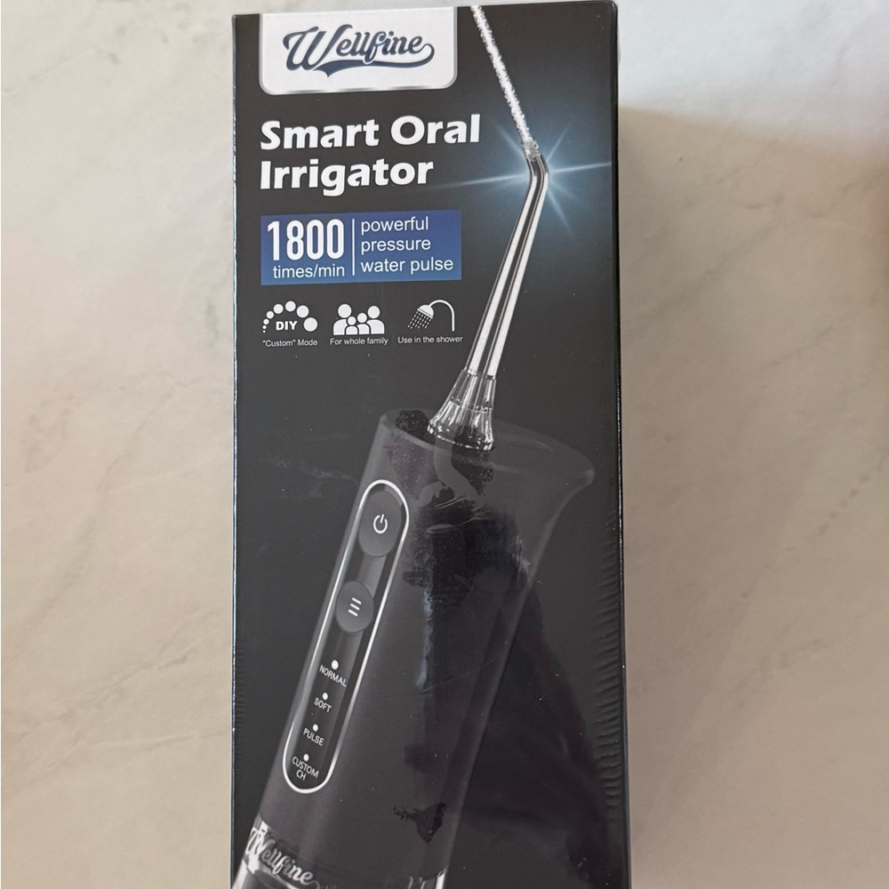 Wellfine Smart Oral Irrigator – Cordless Water Flosser